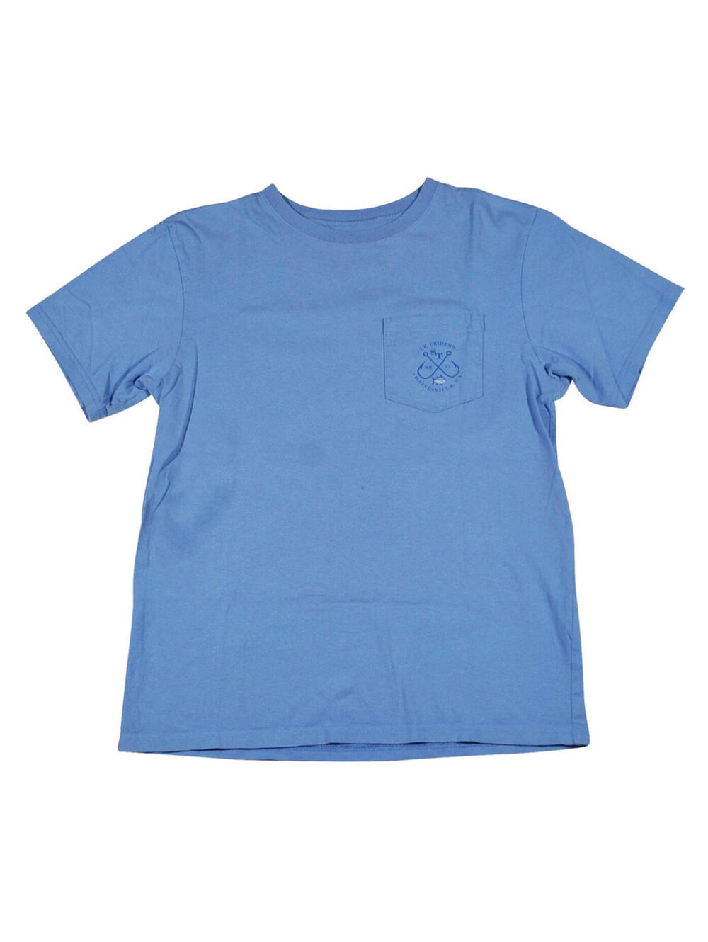 Southern Tide Beach Blue Fishing Ocean Shirt Size Small